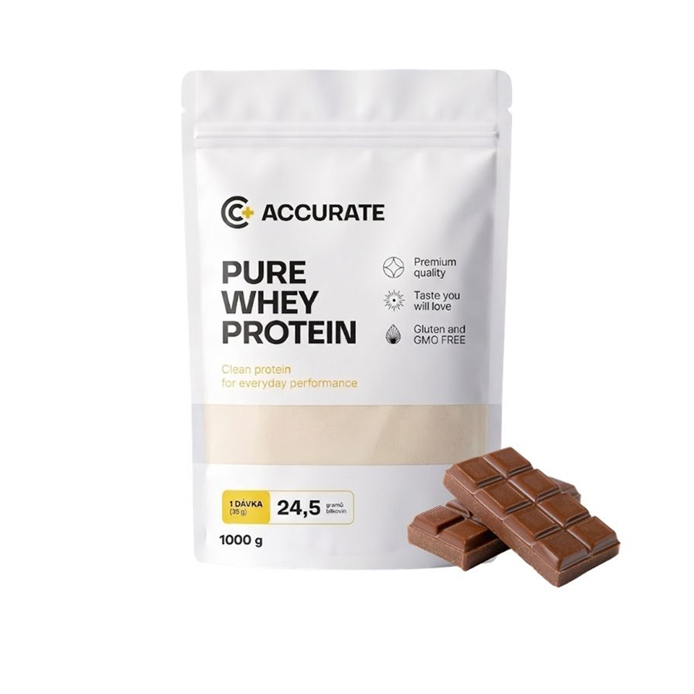 Accurate+ Pure Whey chocolate 1000 g