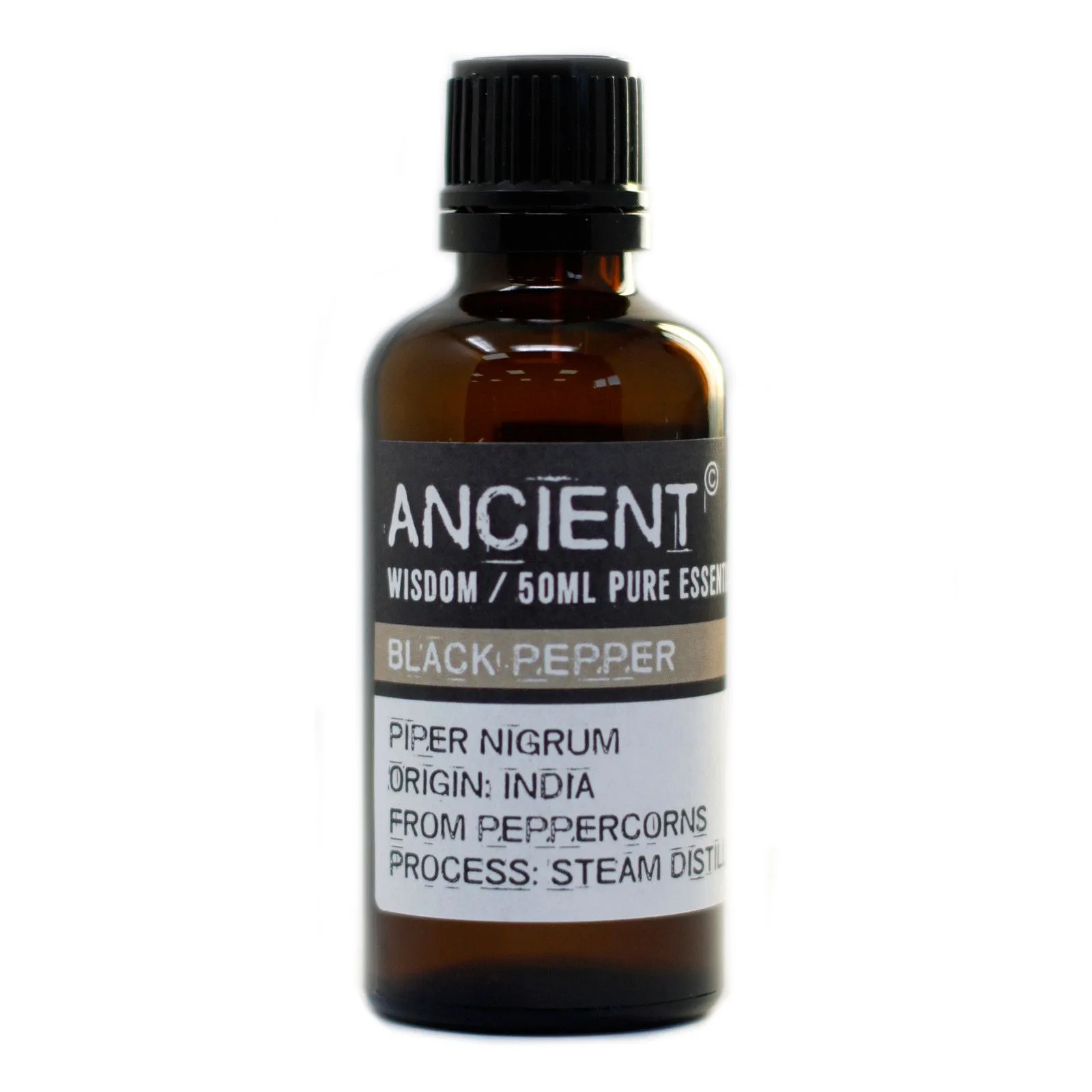 50 ml Černé Koření Esenciální Olej