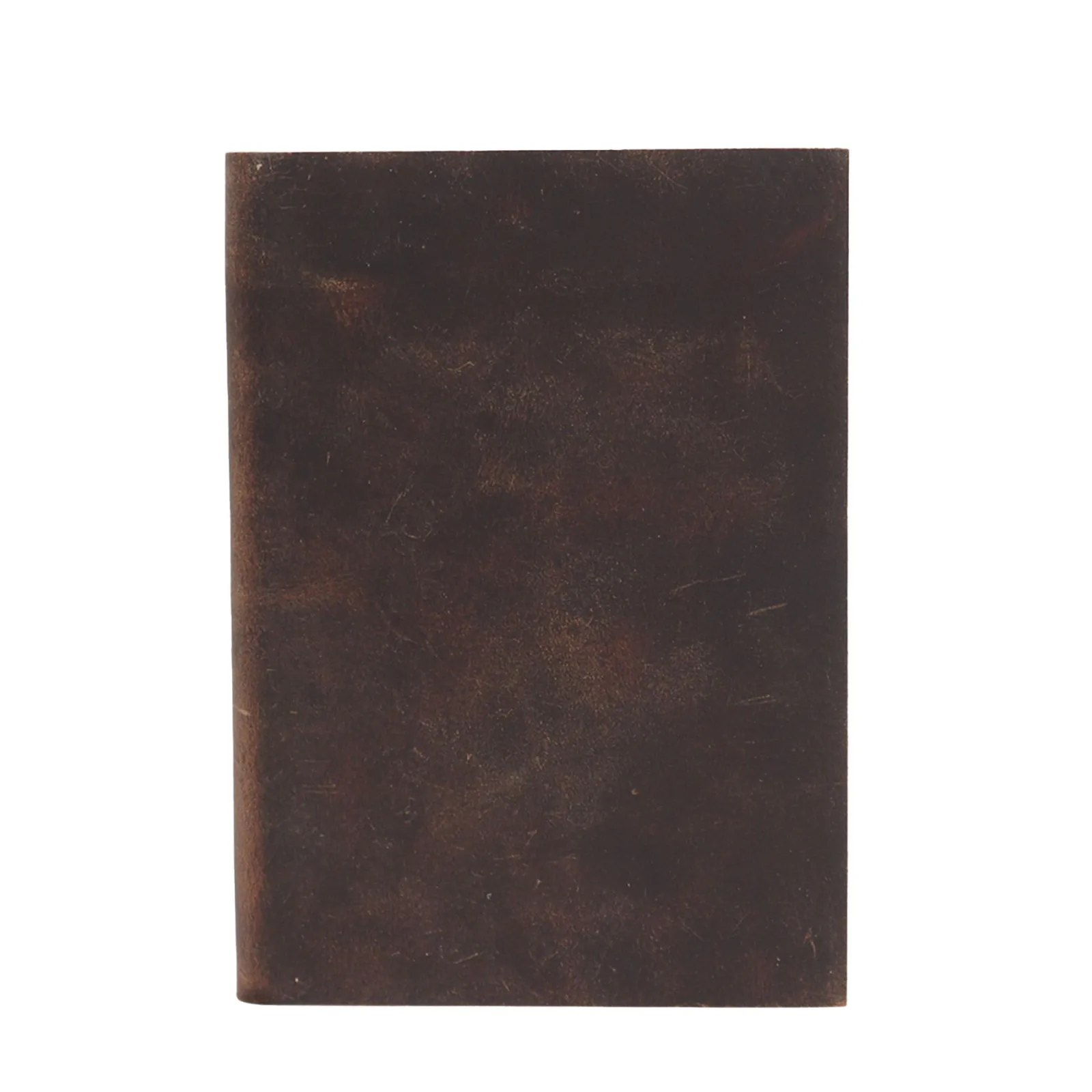 Tmavě Hnědý Zápisník - 100 Linajkových Stran - 18x13cm