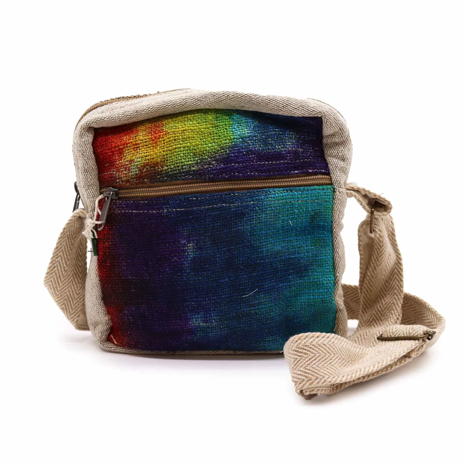Tie Dye Konopná Taška se Zipem