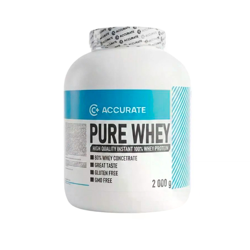 Accurate+ Pure Whey chocolate 2000 g