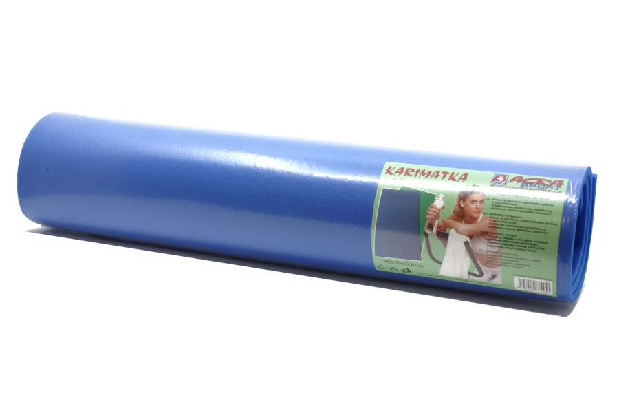 Acra  05-L12 Karimatka Aerobic 900 x 500 x 8 mm modrá