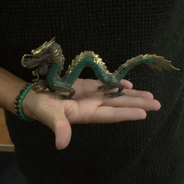 Fengshui -Malý Drak s Koulí - 20cm
