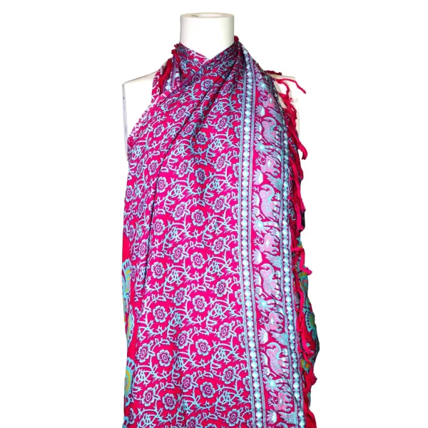 Sarong Mandala - Purpurová & Modrá