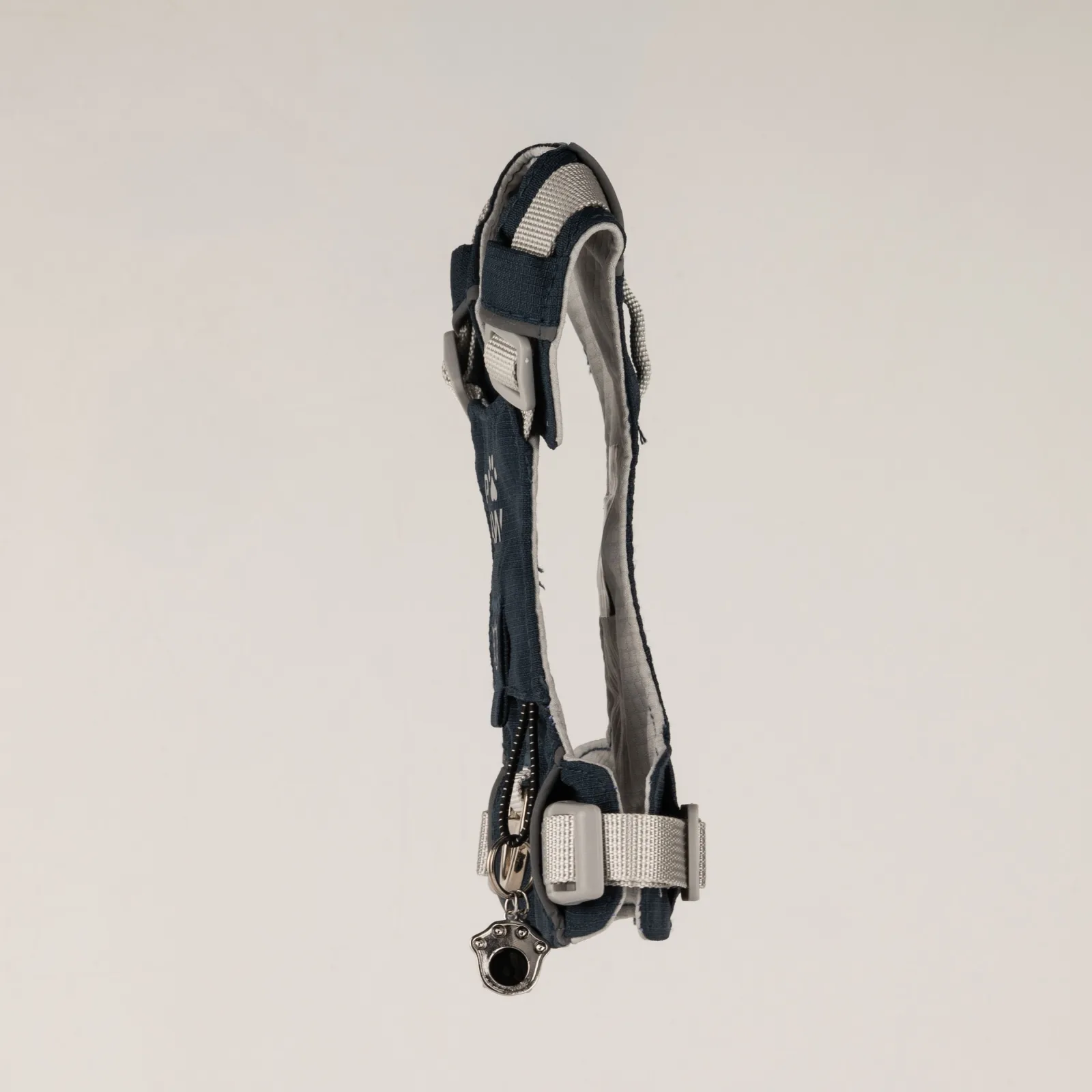 P-AW postroj pro psa Guardian s přívěskem z černého obsidiánu - (2–4 kg)