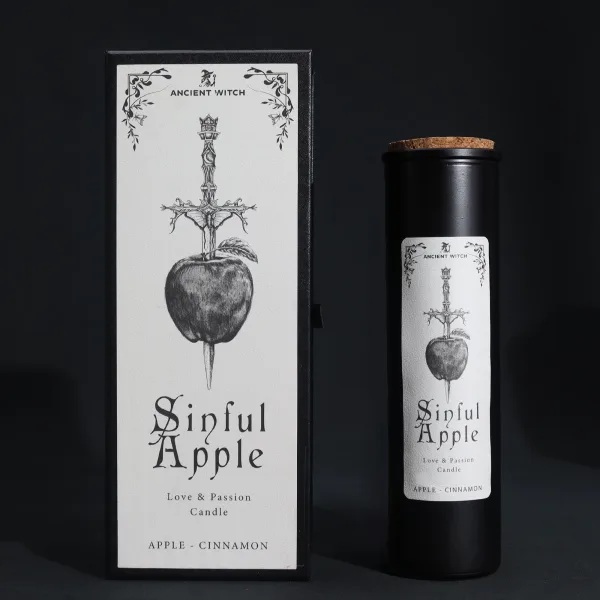 Ancient Witch Očistná Svíčka - Hříšné Jablko