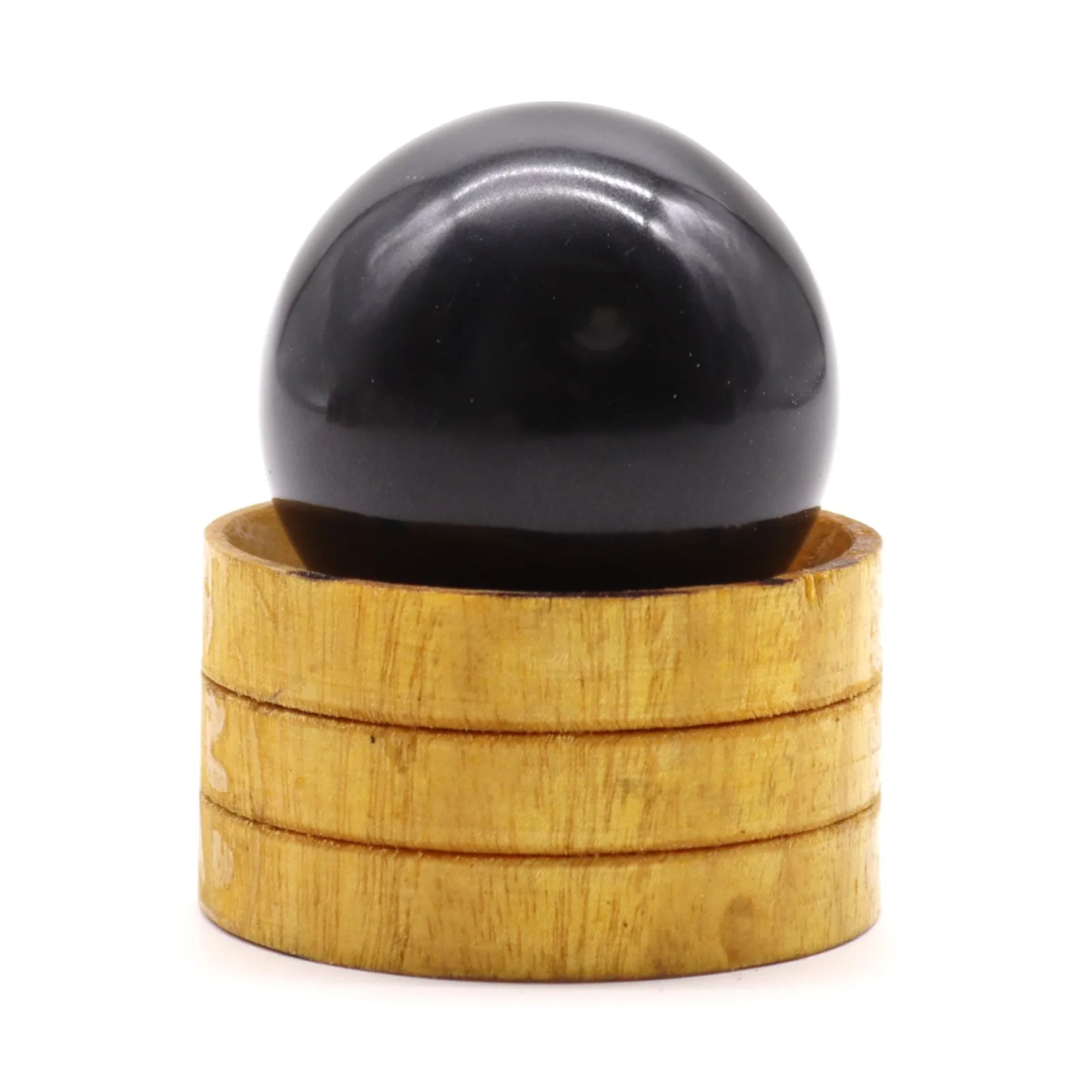 Křišťálová Koule z Drahých Kamenů 40mm - Turmalín se Stojanem
