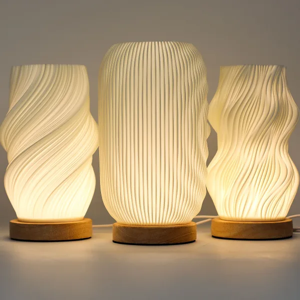 New Wave Lampa - USB-C - 3 nastavení - Zkroucený Mrak