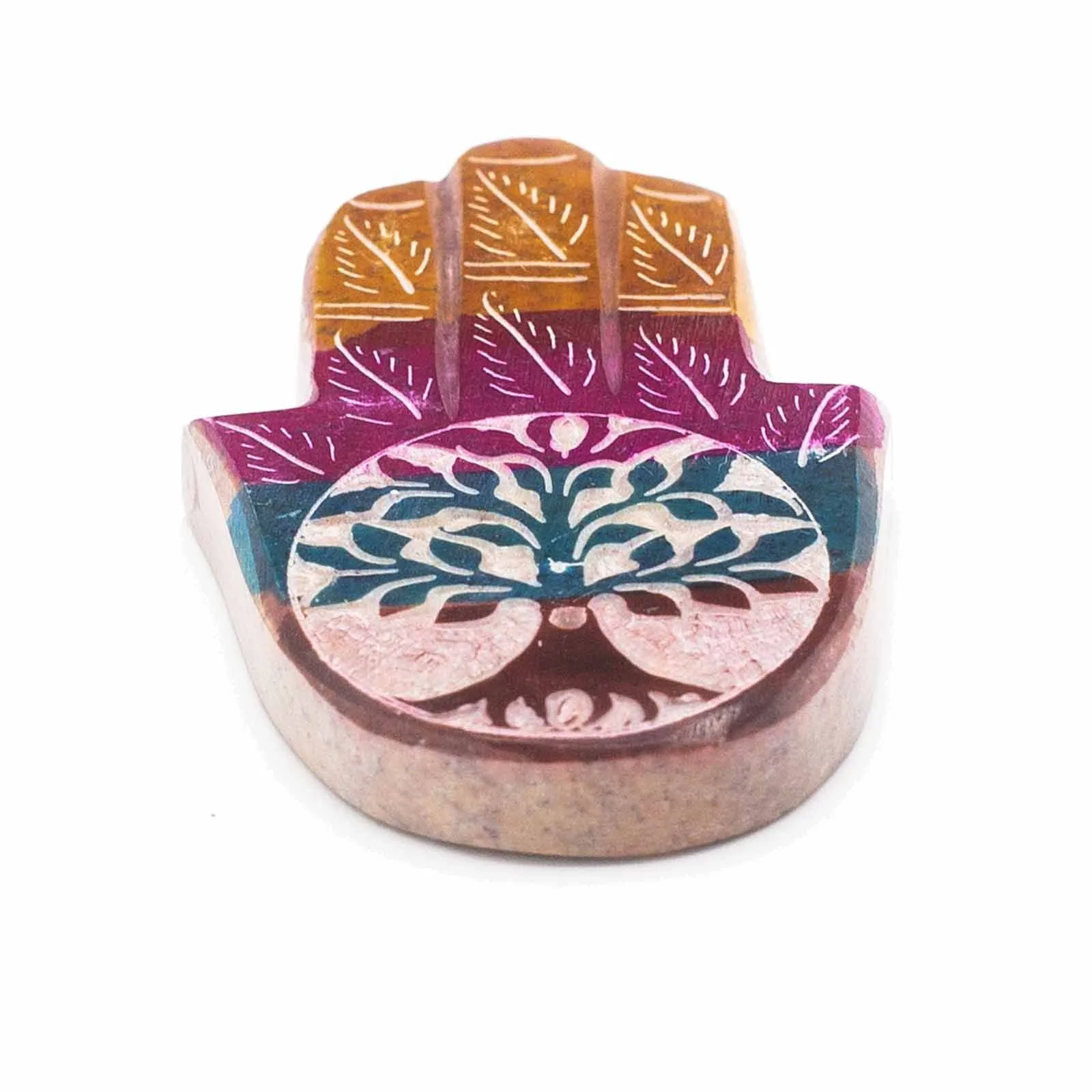 Hamsa Stojan na Vonné Tyčinky - Strom Života - 9x6cm