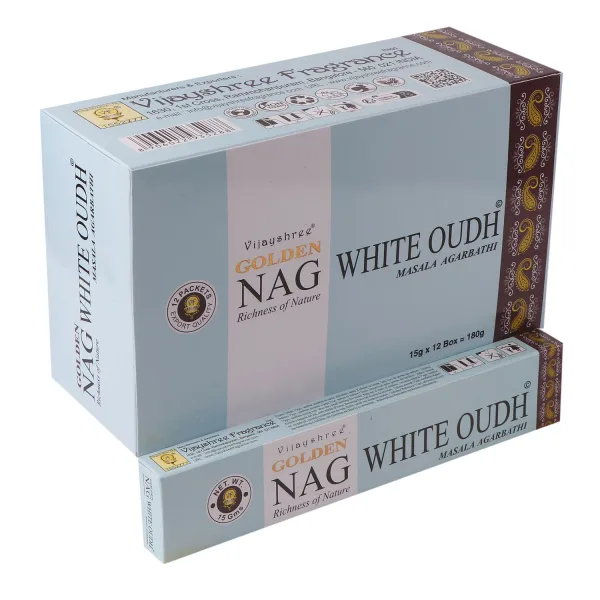 15 g Zlatý Nag - Bílý Oud