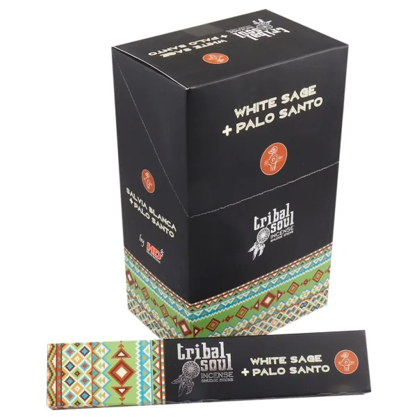 Tribal Vonné Tyčinky - Šalvěj Bílá a Palo Santo