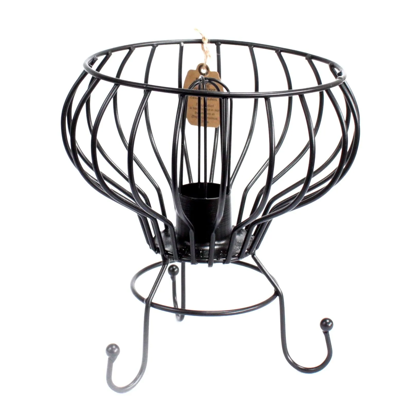 Nízká Industriální Lampa s Růžovou Himalájskou Solí