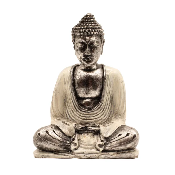 Bílý & Šedý Buddha - Střední