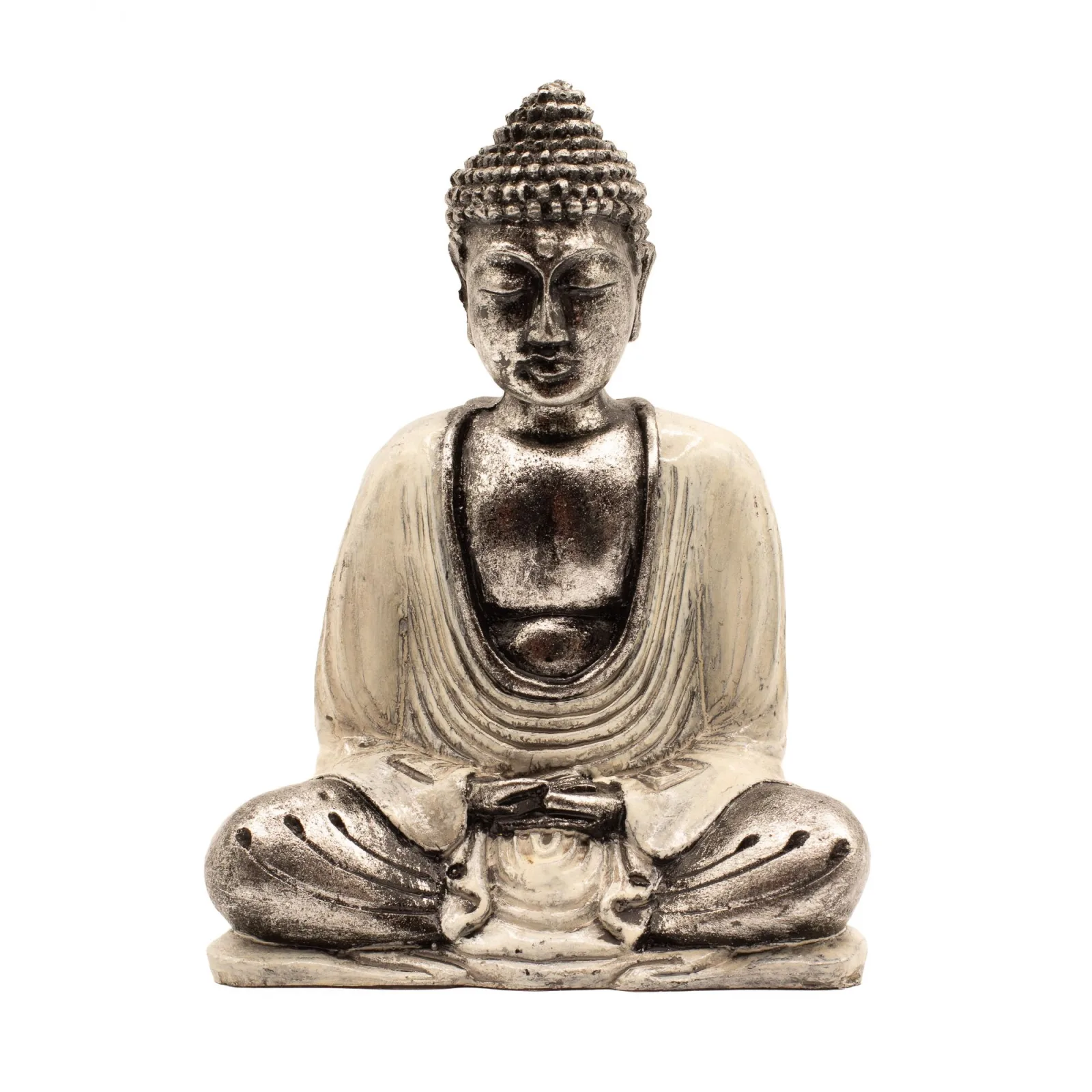 Bílý & Šedý Buddha - Střední