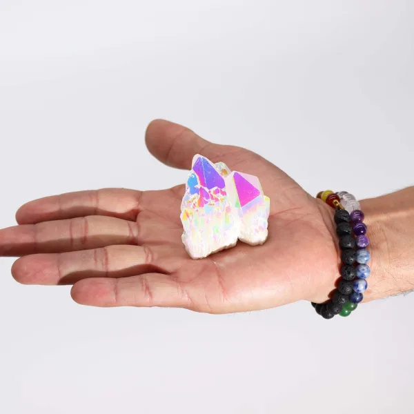 Střední Obohacený Přírodní Křemen - Aura Anděla Křemen (cca 100-150gm 7-10cm)