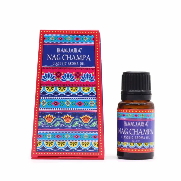 Banjara Indický Vonný Olej 10ml - Nag Champa