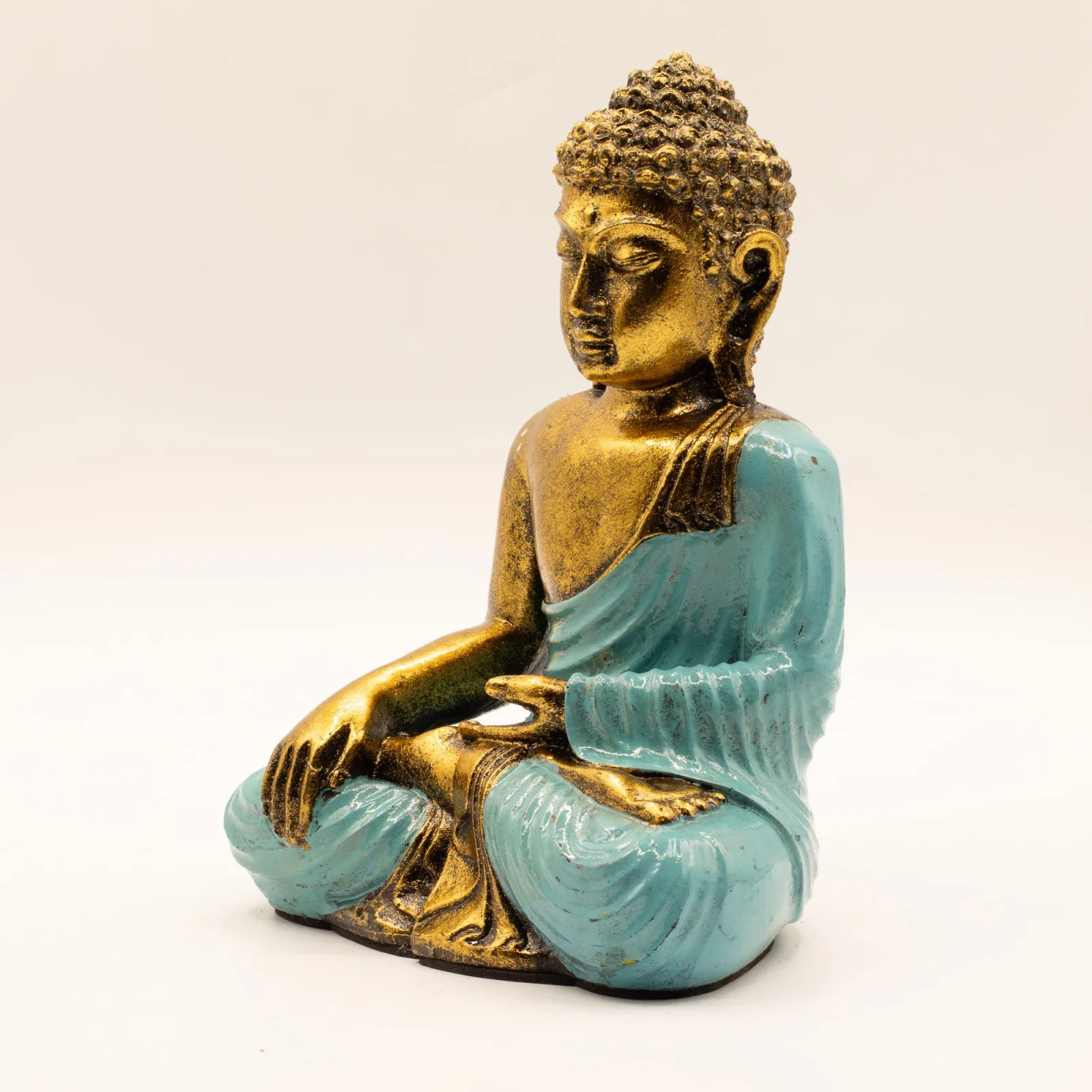 Modrý & Zlatý Buddha - Velký
