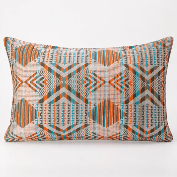 Klasický potah na polštář - Urban Tribal - 30×50 cm - dřevěný styl