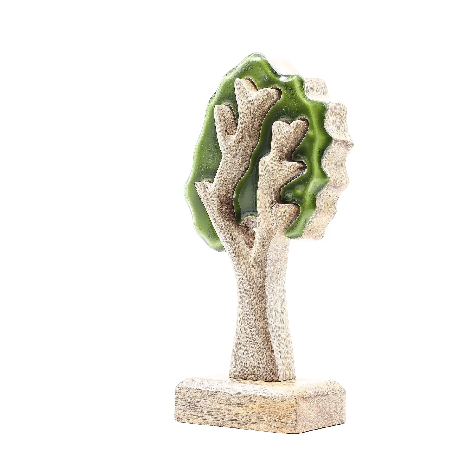 Ztraceni v Lese -  Strom 3D - Dřevěná Dekorace 20x10cm