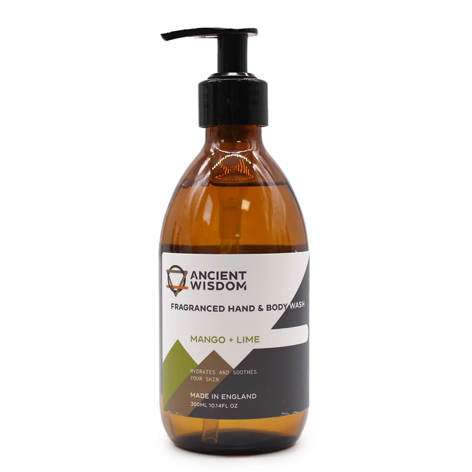 Čistící / Sprchový Gel na Ruce & Tělo 300ml - Mango a Limetka