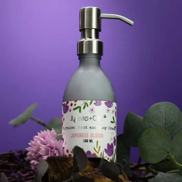 Krém na Ruce & Tělo - Japonská Květina - 300ml