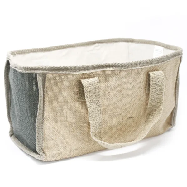 Velký Nákupní Košík - 33x18x20cm - Šedý