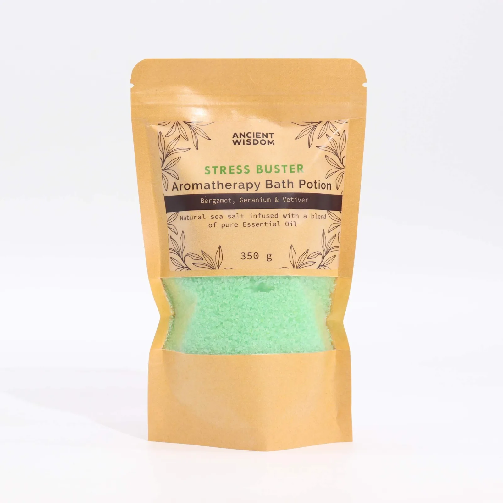 Aromaterapeutické Soli do Koupele v Sáčcích 350g - Anti Stress