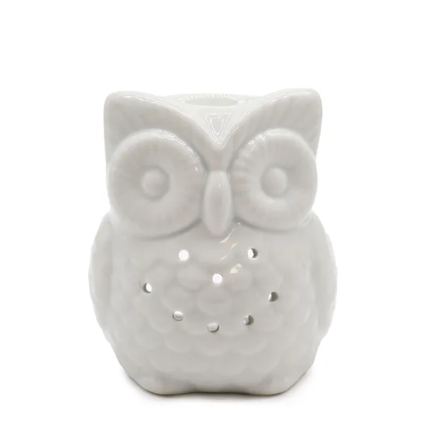 Klasická Bílá Aroma Lampa - Vysoká Sova