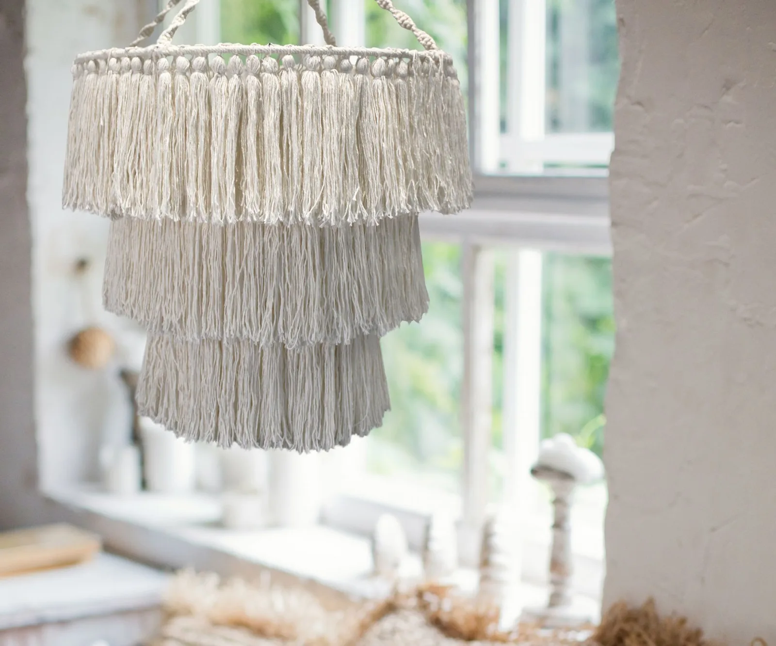 Macramé Stínidlo - Natural