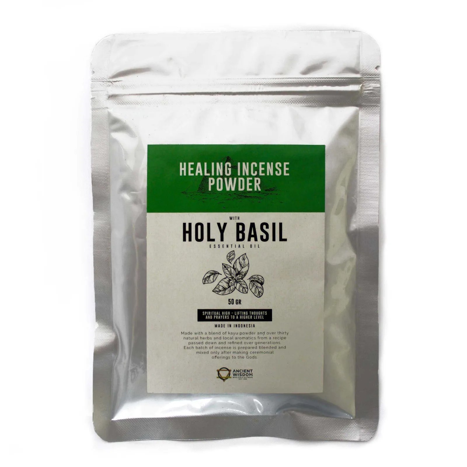 Léčivý Kadidlový Prášek - Svatá Bazalka 50gm