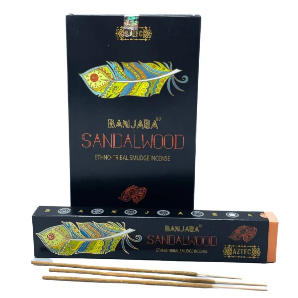 Banjara Tribal Vonné Tyčinky - Santalové Dřevo