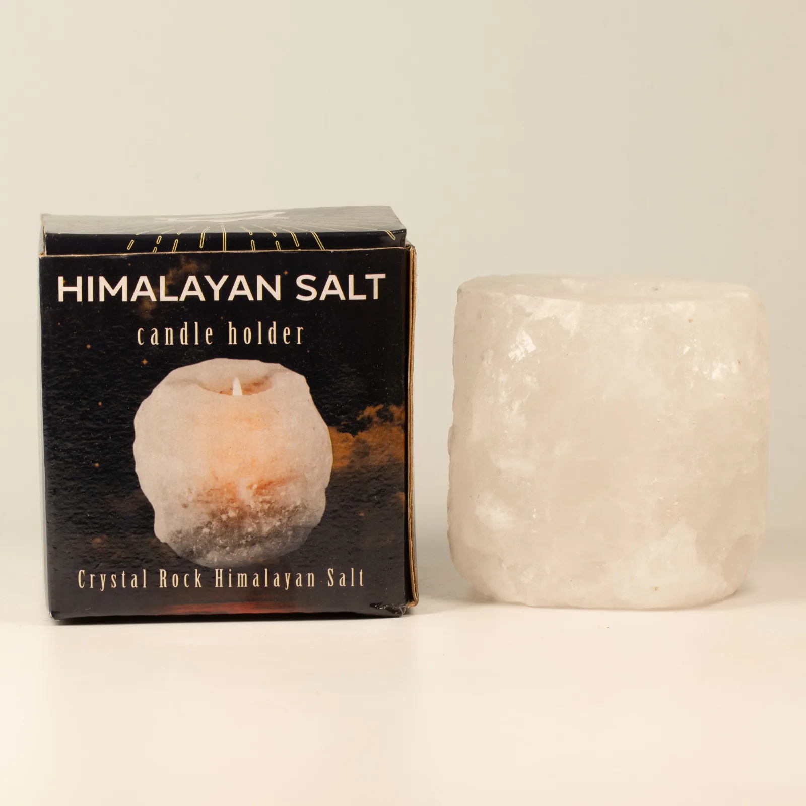 Svícen z Bílé Himalájské Soli 600-800g