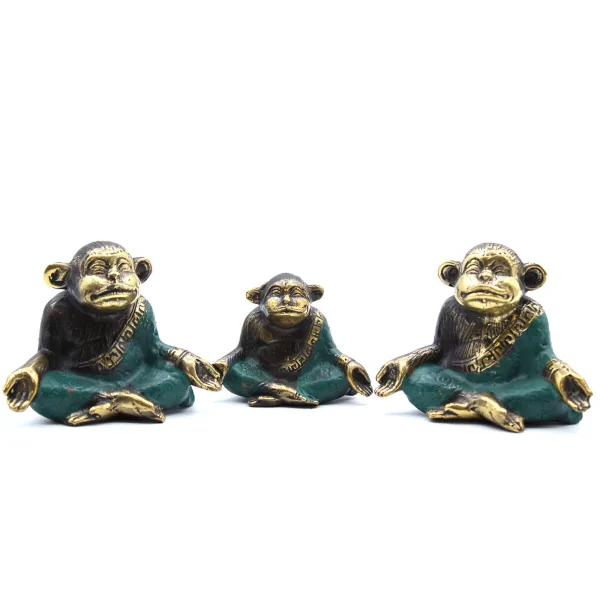 Set 3 - Rodina Yoga Opic - Různé Velikosti