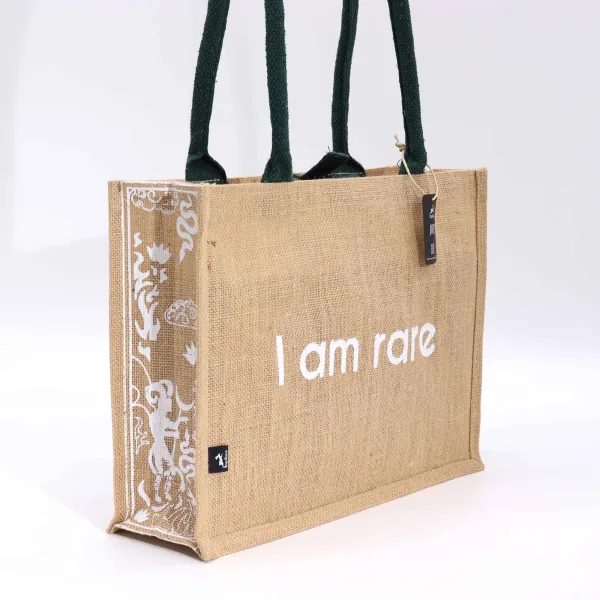 Hop Hare Jutová Velká Taška - I am Rare