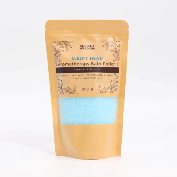 Aromaterapeutické Soli do Koupele v Sáčcích 350g - Ukolébavka