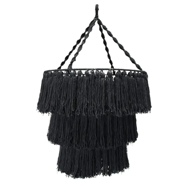 Macramé Stínidlo - Černé