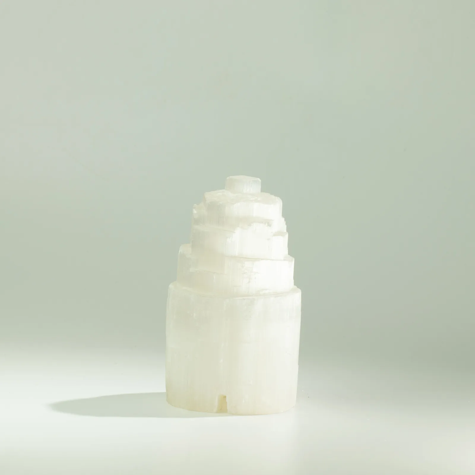 Přírodní Selenitová Lampa - 15 cm