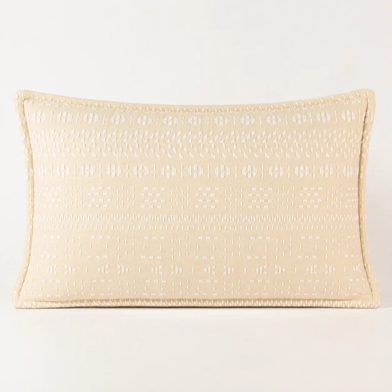 Klasický povlak na polštář - Měkký kámen - 30 × 50 cm - Dřevěný styl
