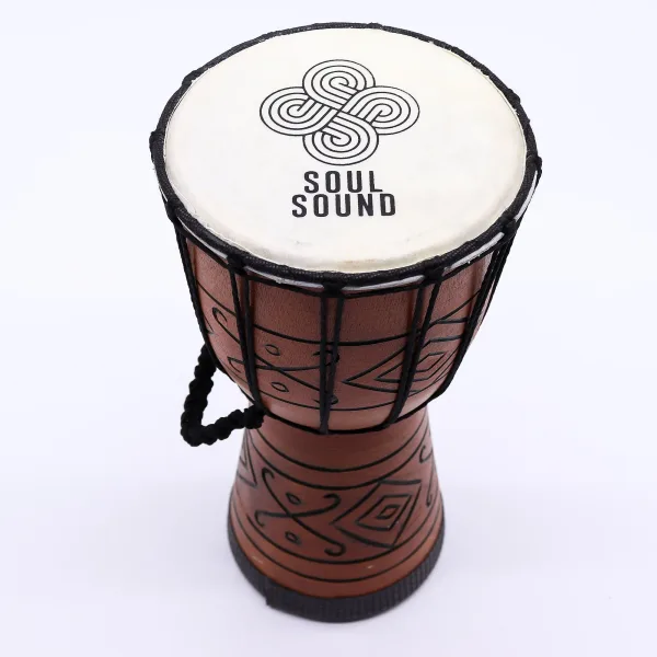Malý Profesionální Djembe Buben - Soul Sound  (nízký) - 30cm (15cm průměr)