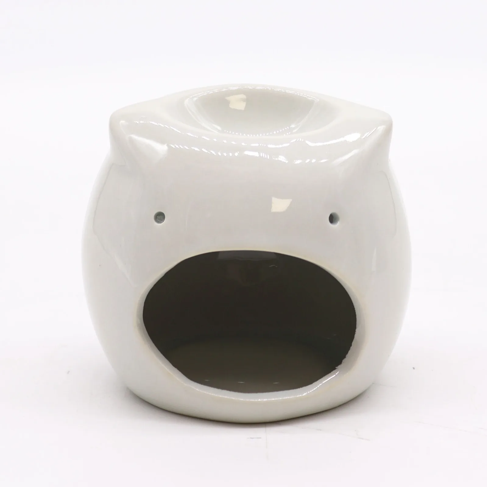 Klasická Bílá Aroma Lampa - Nízká Sova