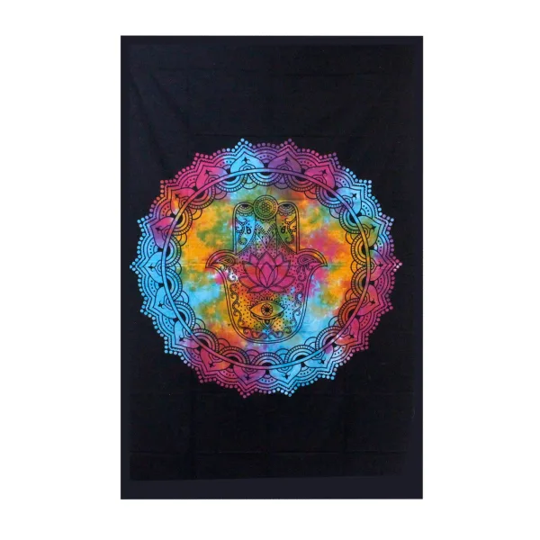 Bavlněný Přehoz na Postel (Malý) - Hamsa