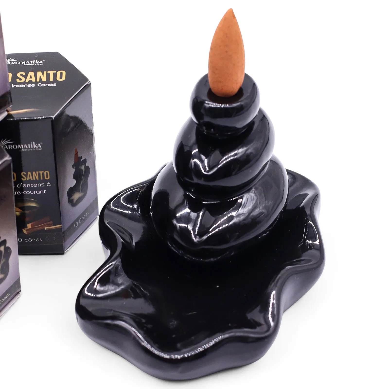 Aromatika Masala Kužele Tekoucí Dým - Palo Santo