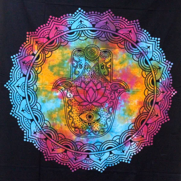 Bavlněný Přehoz na Postel (Velký) - Hamsa