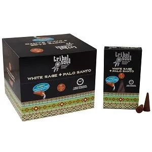 Tribal Vonné Kužele - Bílá Šalvěj a Palo Santo