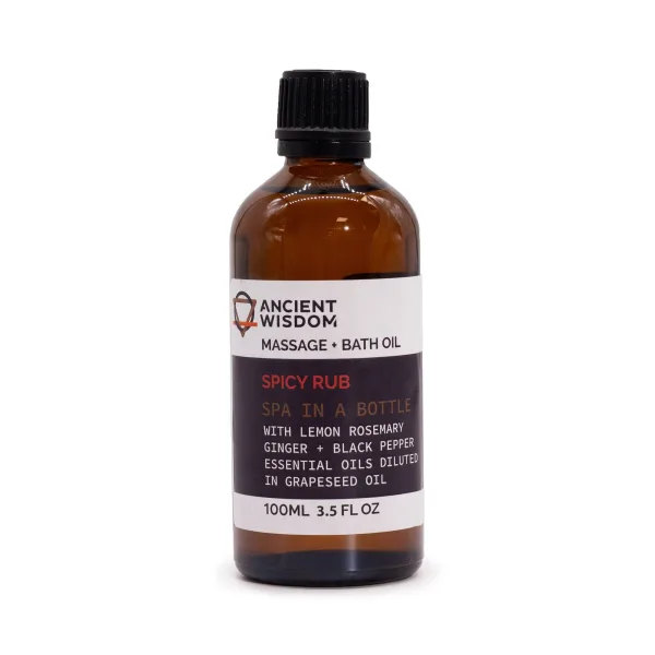 Koupelový a Masážní Olej - Kořenistá Směs - 100 ml