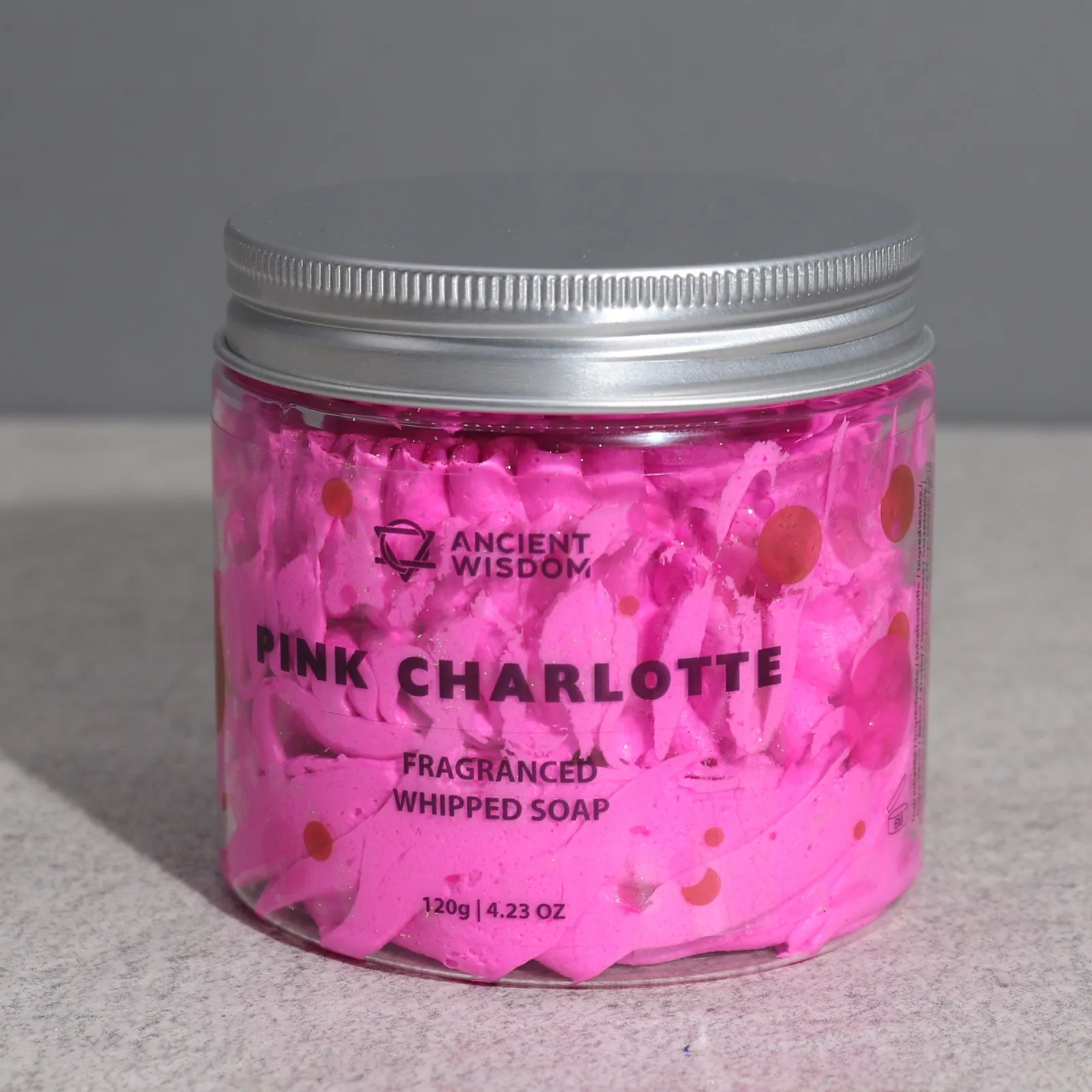 Šlehaná Mýdla - Růžová Charlotte 120g