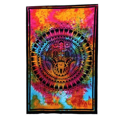 Bavlněný Přehoz na Postel (Malý) - Hamsa