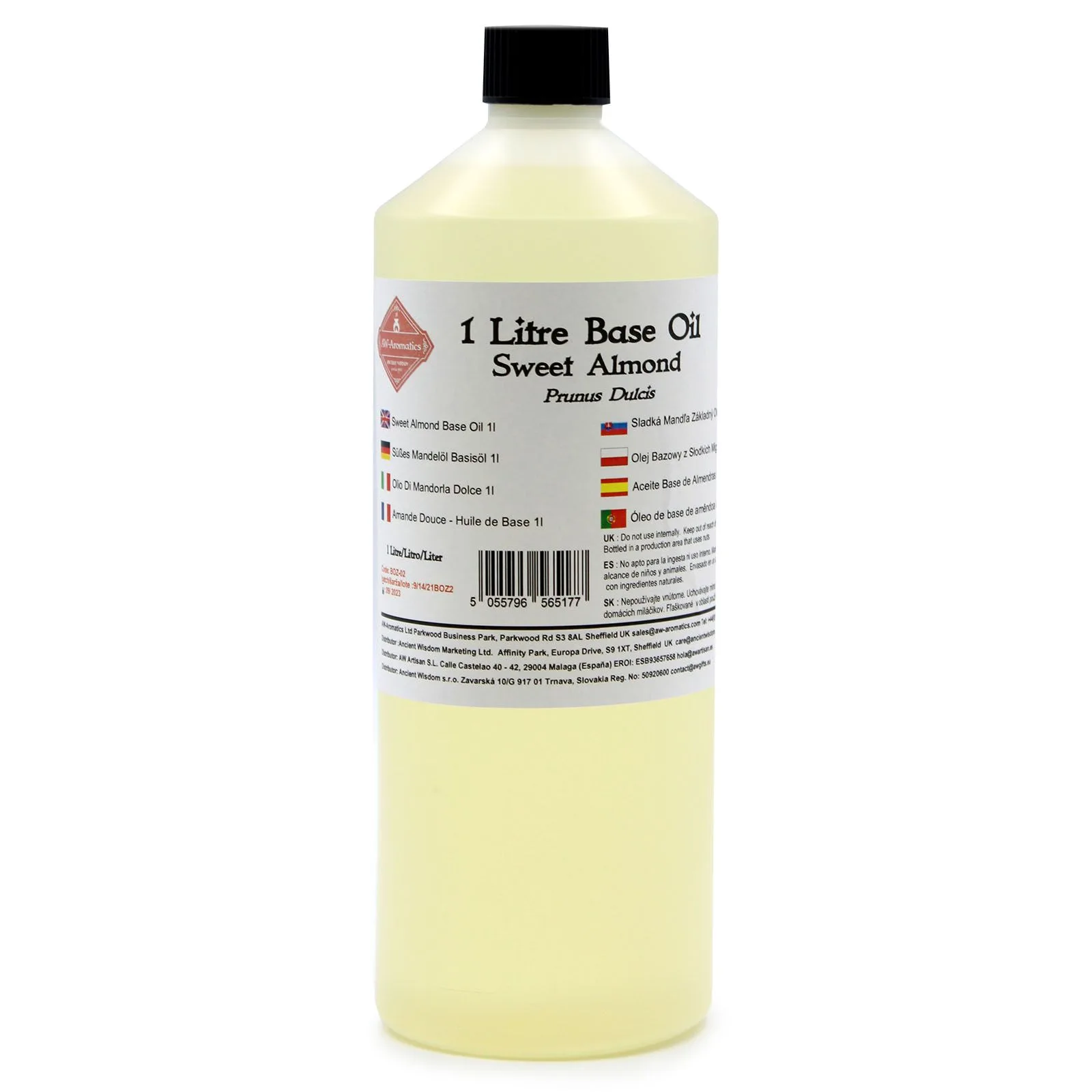 Olej ze Sladké Mandle - 1 Litr