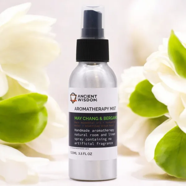 100ml Rozprašovač s Esenciálními Oleji - May Chang & Bergamot