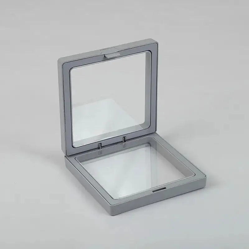 Malý 3D Rámek s Flexibilní Fólií  7x7cm - Šedý